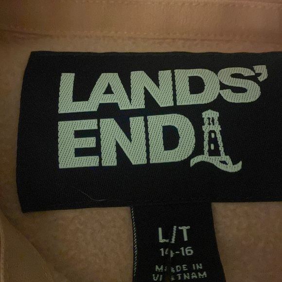 NWOT Lands’ End Pink Fleece Jacket - Picture 7 of 8